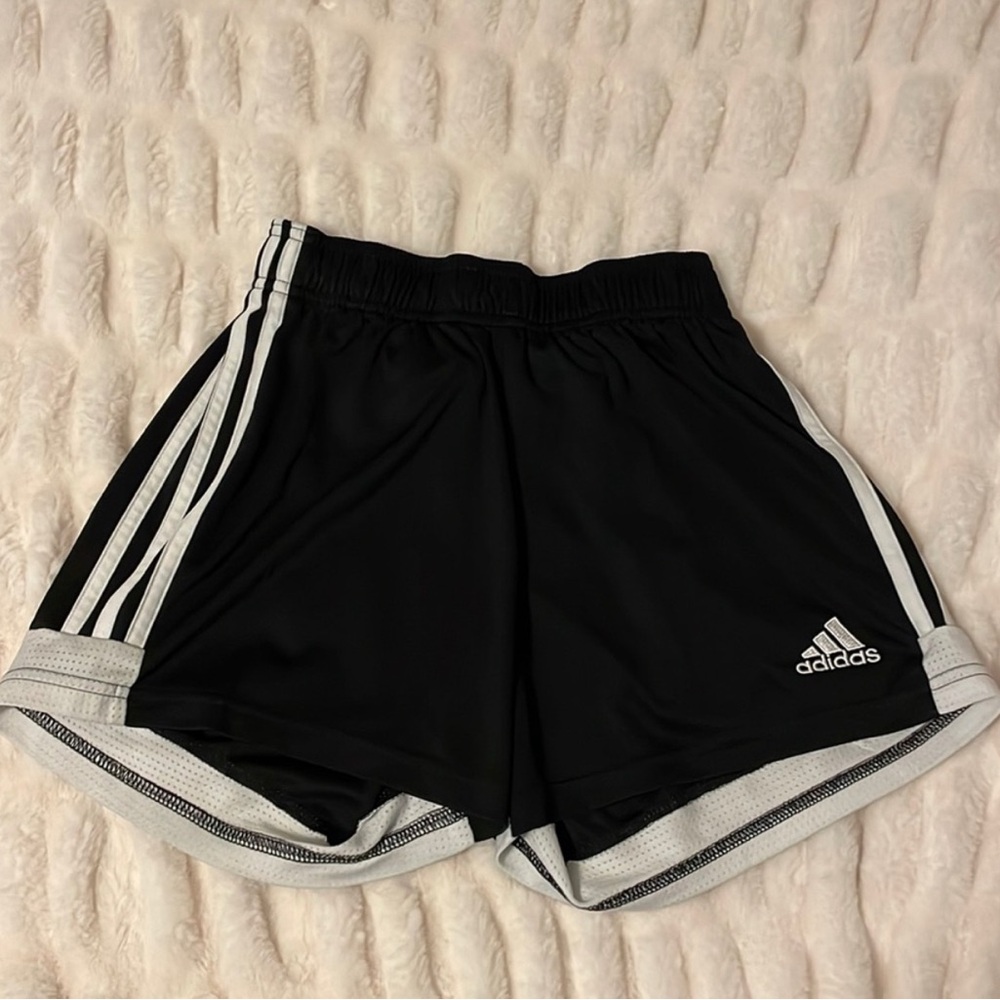Adidas Black and White Label Detail